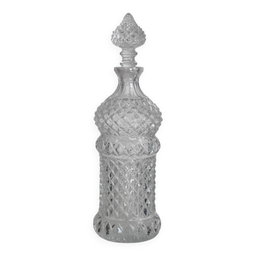 Carafe en cristal vintage