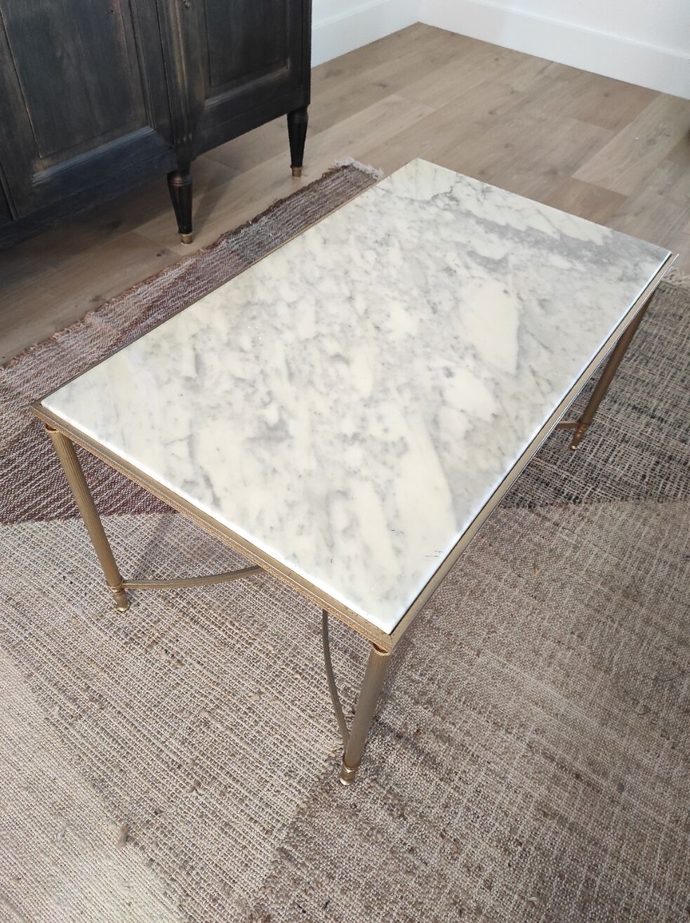 Marble coffee table