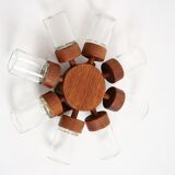 Scandinavian teak spice wheel digsmed 1964
