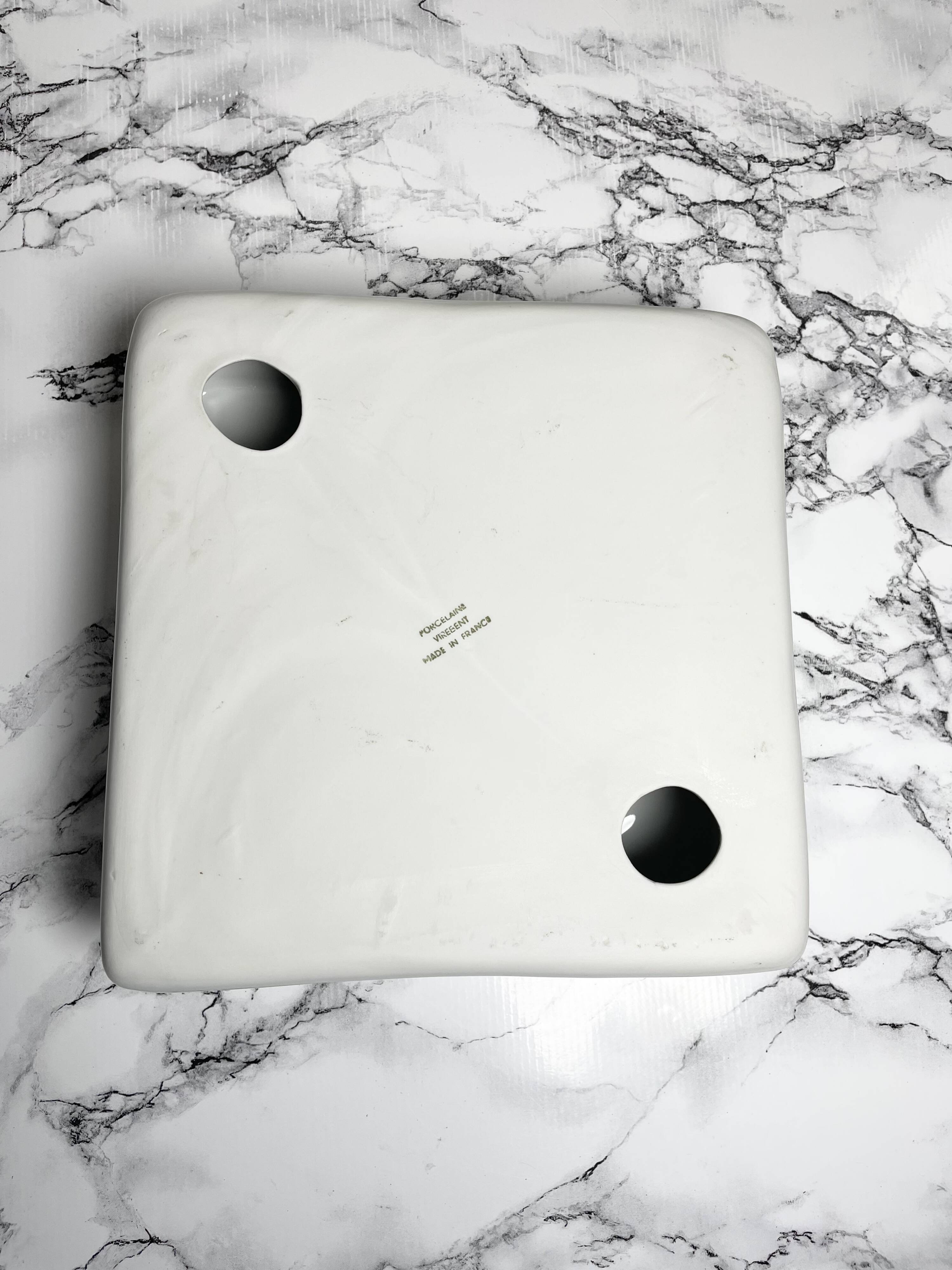 Ceramic pocket emptier by Yves Mohy for Virebent editions