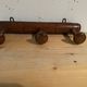 1950s faux bamboo coat rack