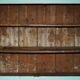 Painted pine linen cupboard or Victorian pantry circa 1860