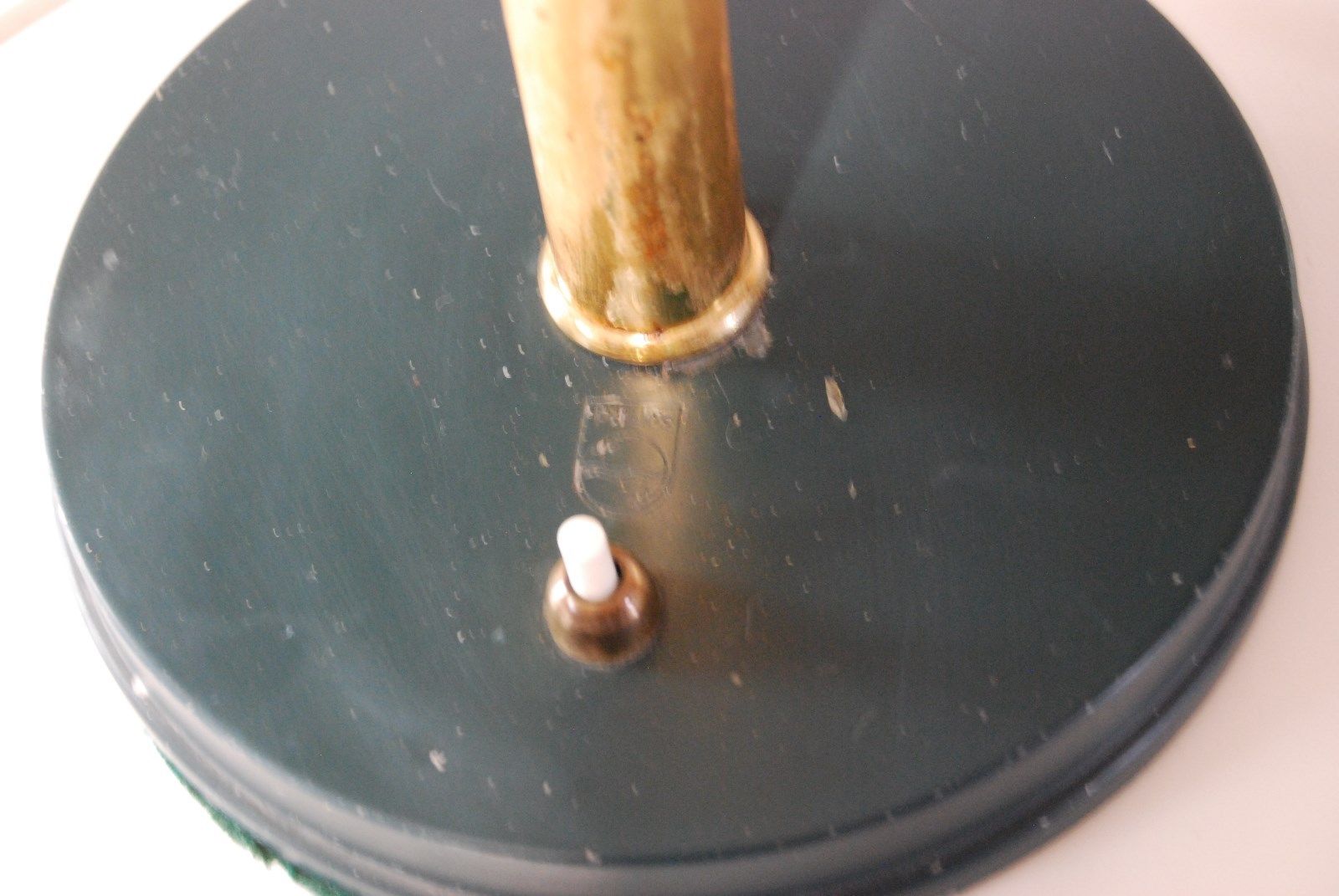 Philips table lamp metal by Louis Kalff 1960