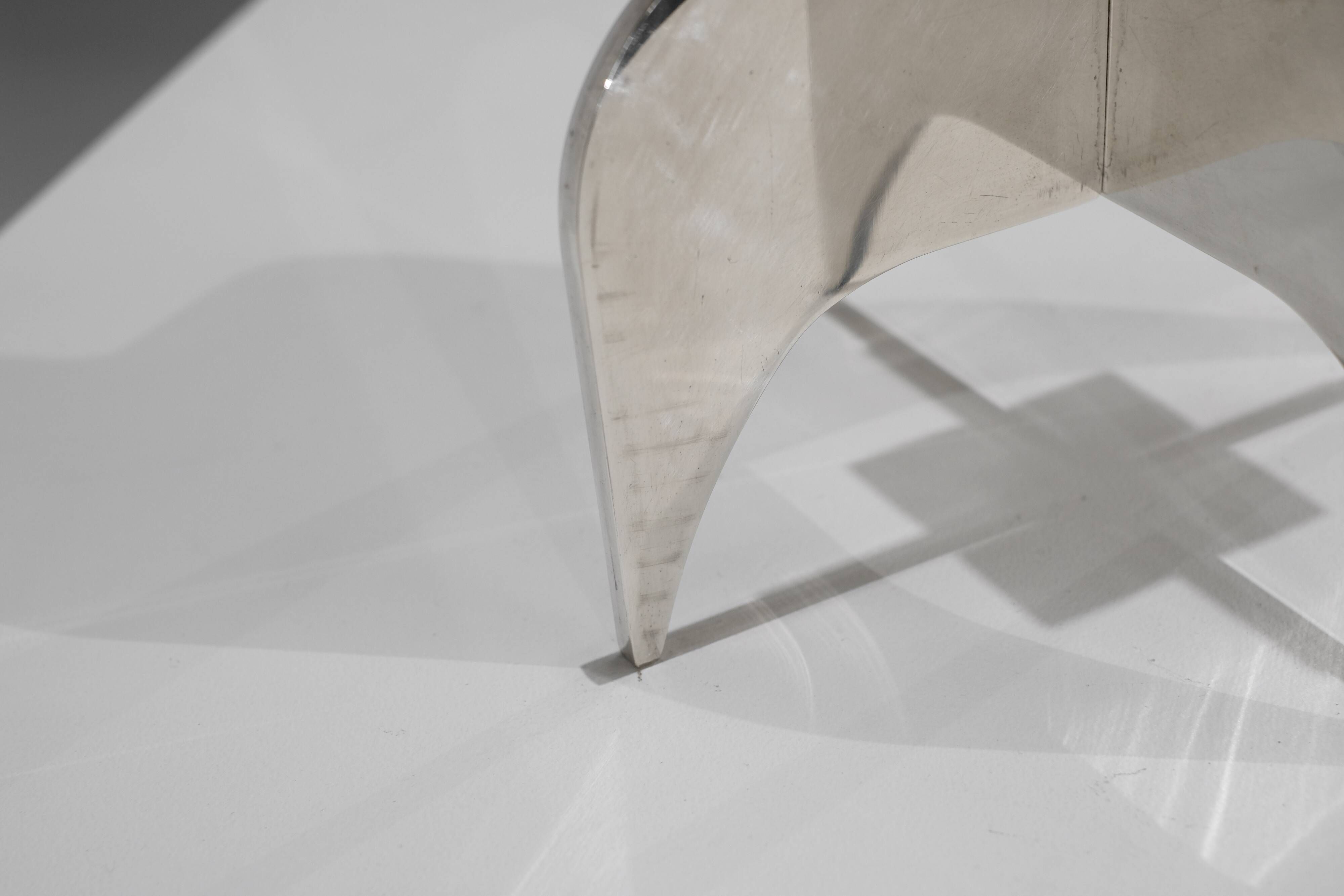 Candle holder by Marcel Breuer for Gavina, Italy, 1960s.