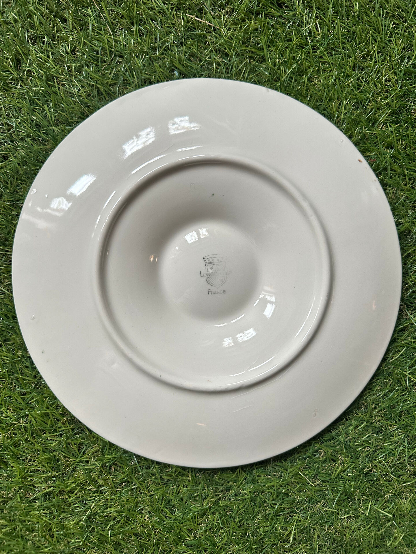 Vintage Longchamps oyster plate