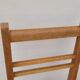 Series of 3 vintage chairs with compass legs - 1950s