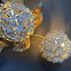 Vintage floral wall lamp by Hans Kögl, 1970s