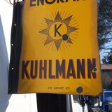 Enamelled plate Kuhlmann