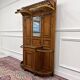 Porte-manteau classique en bois anglais