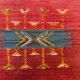 Vintage Moroccan square kilim 103x100 cm kelim wool rug medium 2524