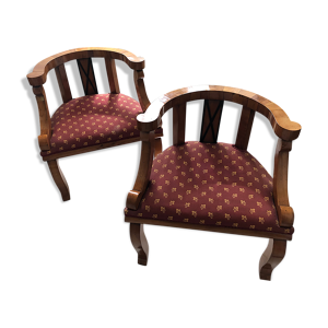 2 fauteuils Bidermeier