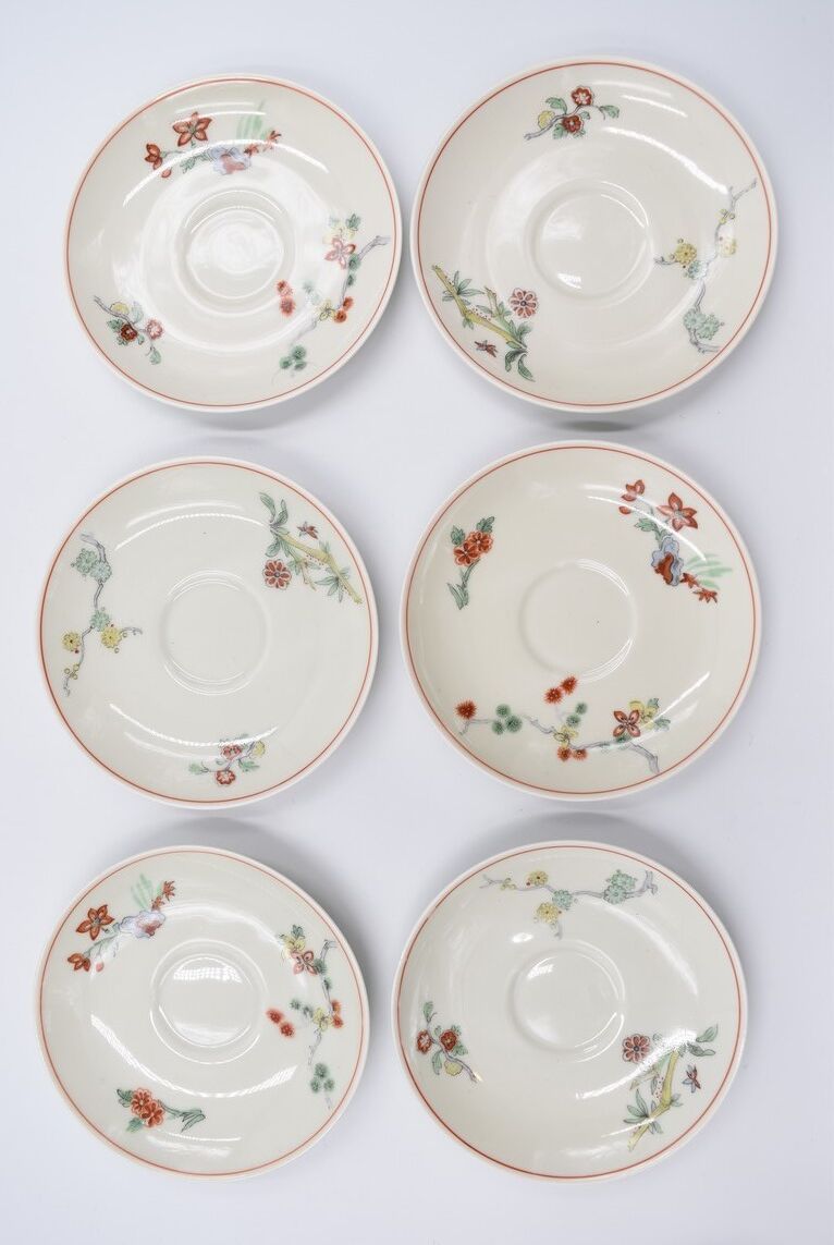 Limoges Haviland porcelain coffee service for Au Vase Etruscan chinese décor