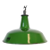 Industrial Green Enamel Factory Pendant Lamp from Revo, 1950s