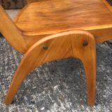 Vintage blond wood chairs 60s