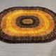 1970s wool carpet - 1.94m x 1m