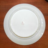 Set of 3 pieces head to head in fine Chinese porcelain with decoration scenes of Palace