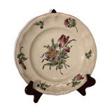 Luneville earthenware plate