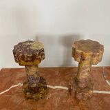 Pair of marble bookends
