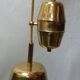 Adjustable scandinavian  brass ceiling lamp from the 70s