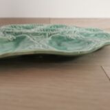 Ceramic serving dish from gien green
