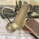 Antique brass notary lamp, adjustable desk lamp