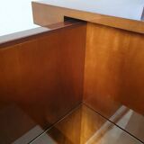 Elm burl coffee table, 70s