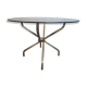 Table ronde vintage des années 70