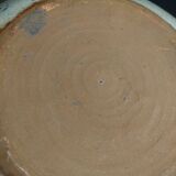 Flat ceramic stoneware signature to identify 20th century