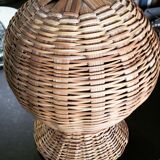 Marotte - wicker hat head