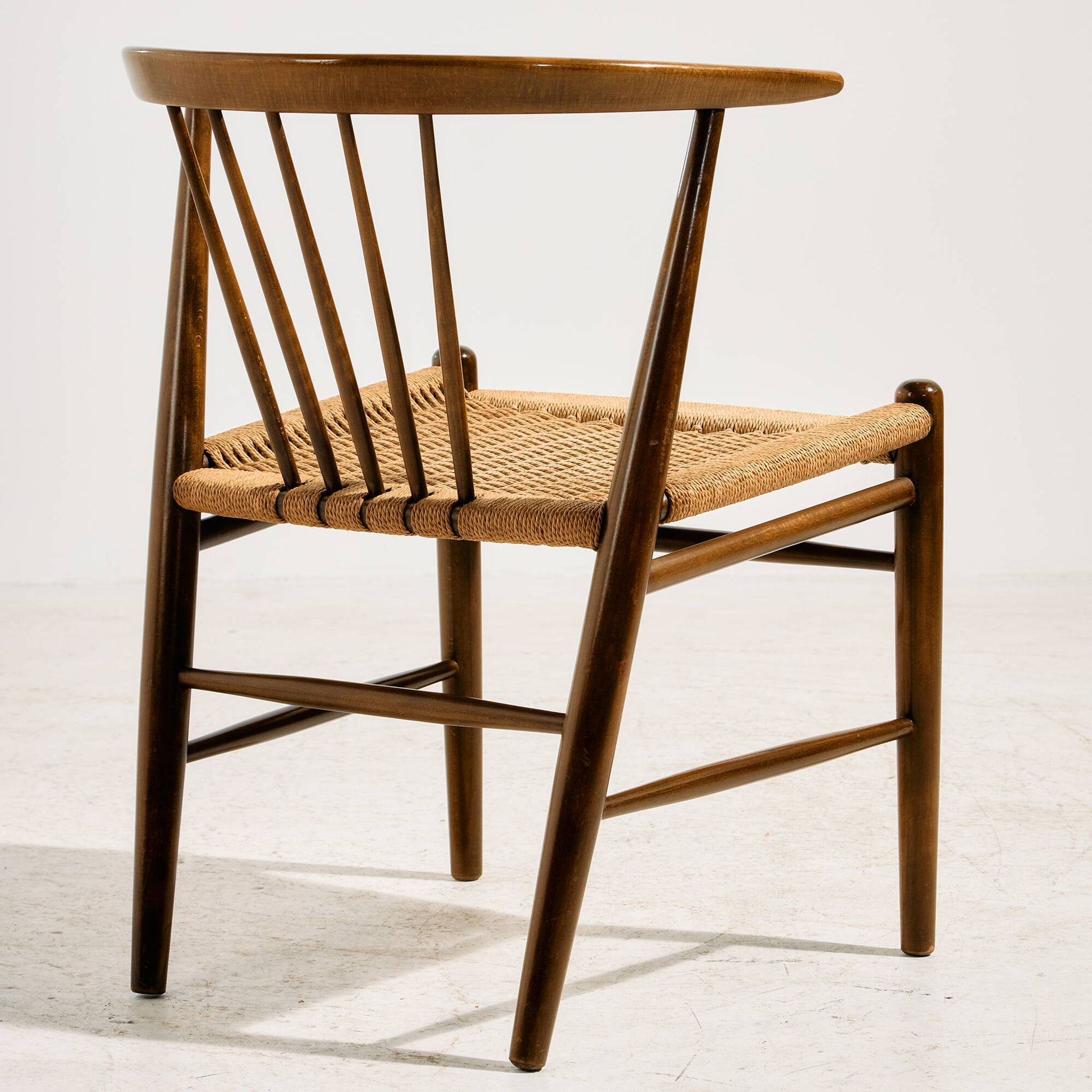 24GT beech chair by Illum Wikkelsø for Niels Eilersen