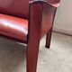 Cognac CAB Cassina 2-seater leather sofa
