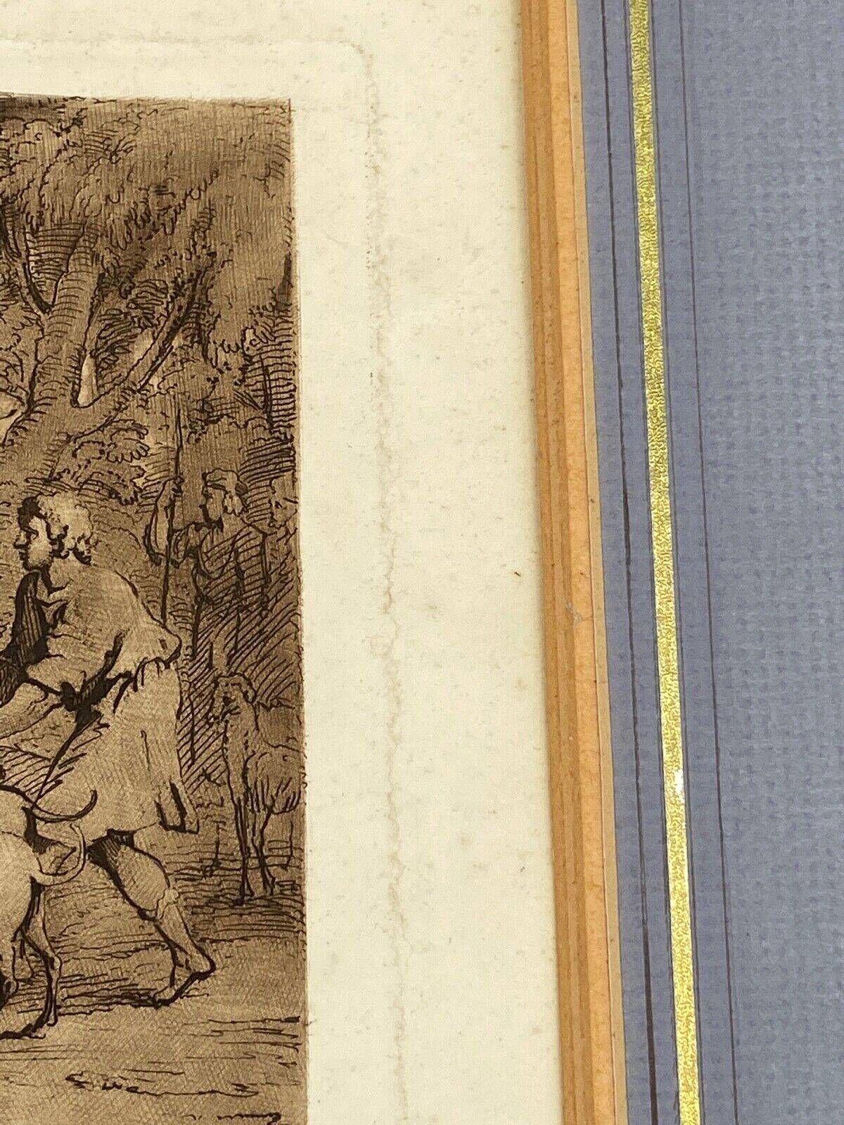 Engraving Claude Le Lorrain Delin T Earlom N°67 from the original drawing