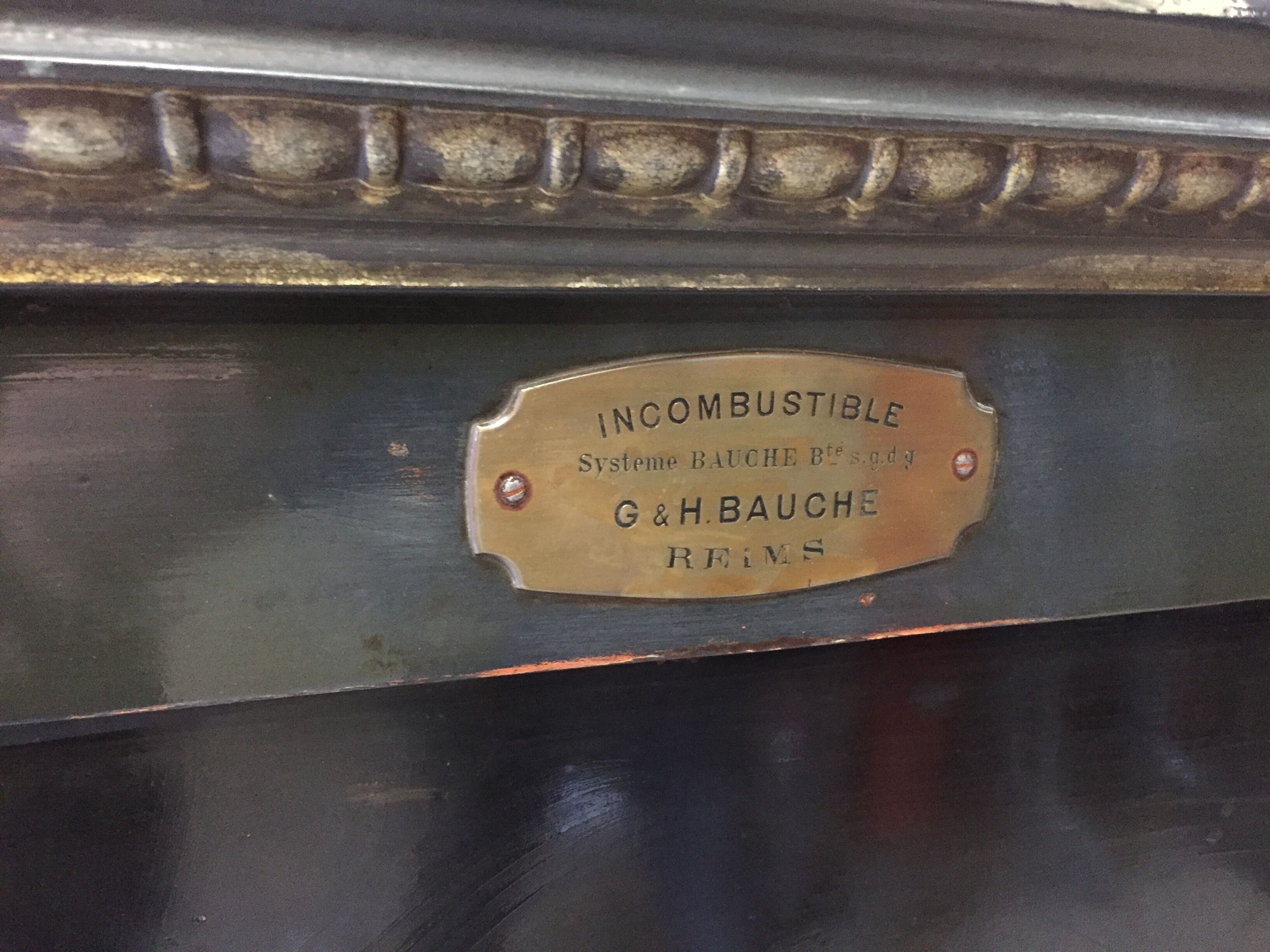 Bauché Art Deco safe