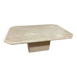 Travertine coffee table from the 70s