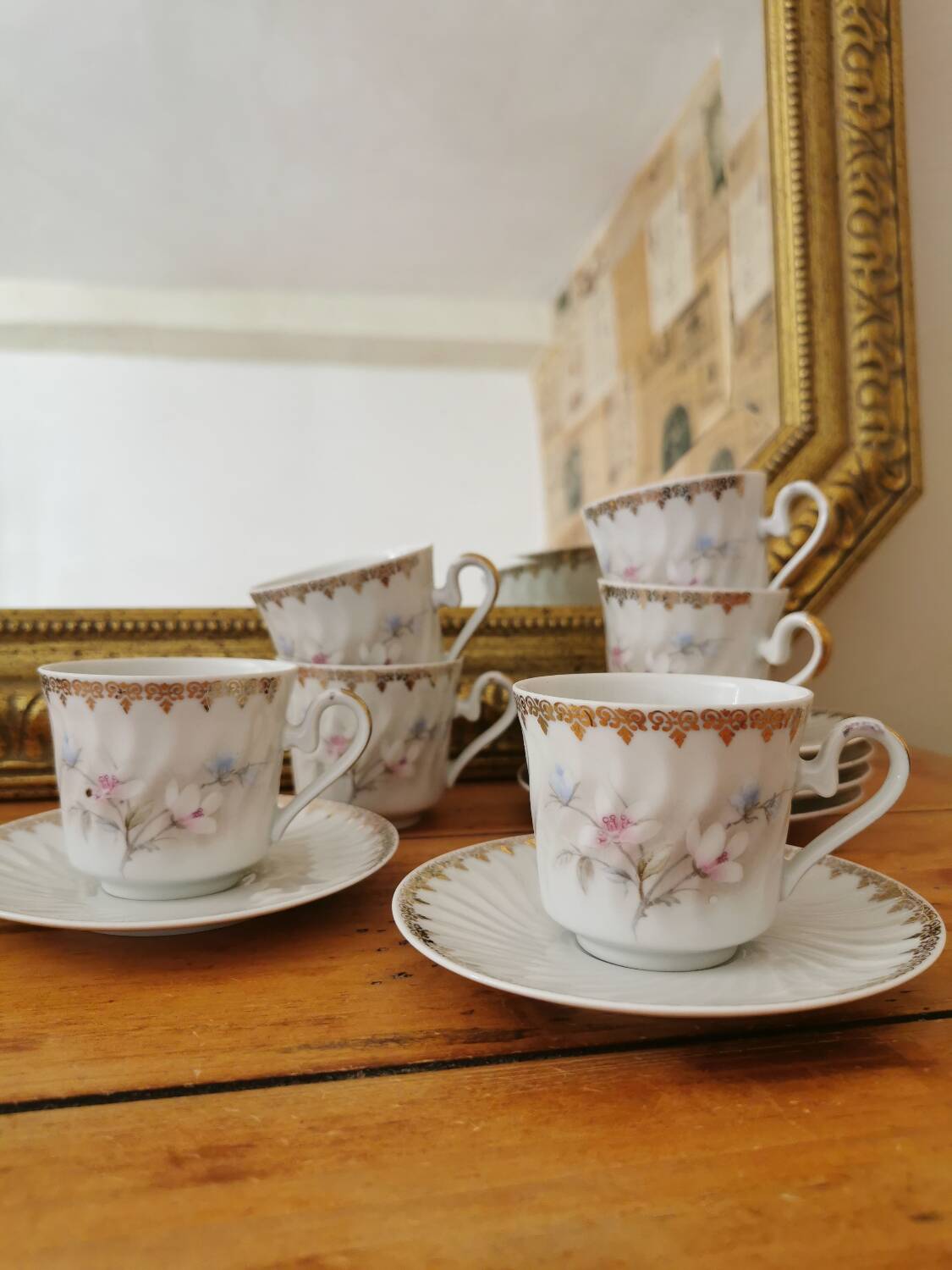 Vintage fine porcelain cups