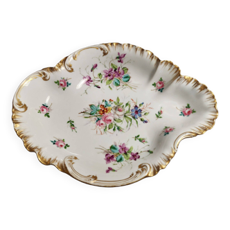 Plat creux en porcelaine Haviland XIXème