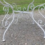 Garden table 1900 in wrought iron