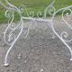 Garden table 1900 in wrought iron