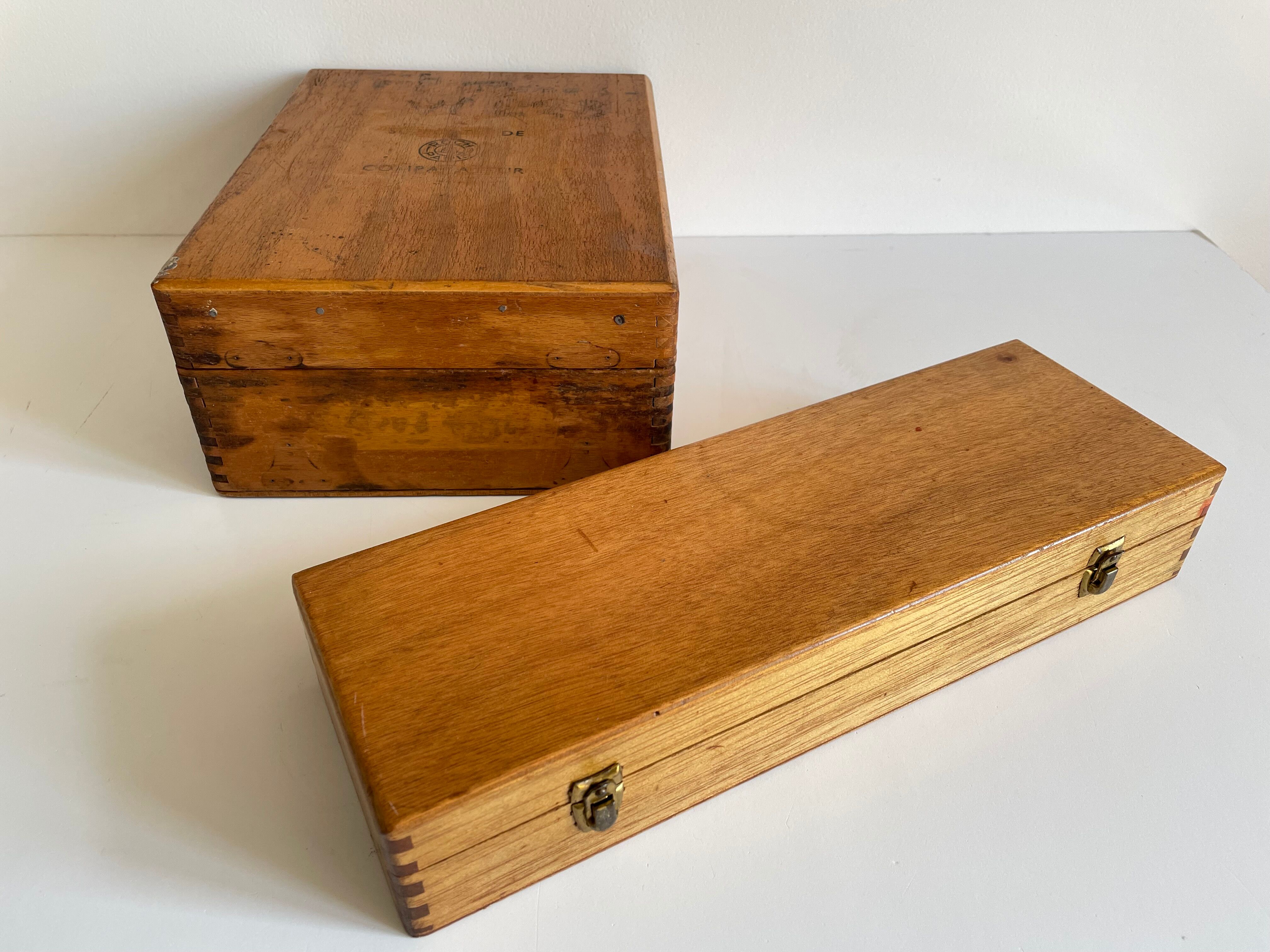 2 boxes in roch wood