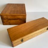 2 boxes in roch wood