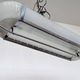 XXL design Chrome Bauhaus Chandelier or pendant - 1940s / Czechoslovakia