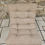 Vintage tubular armchair 1970s