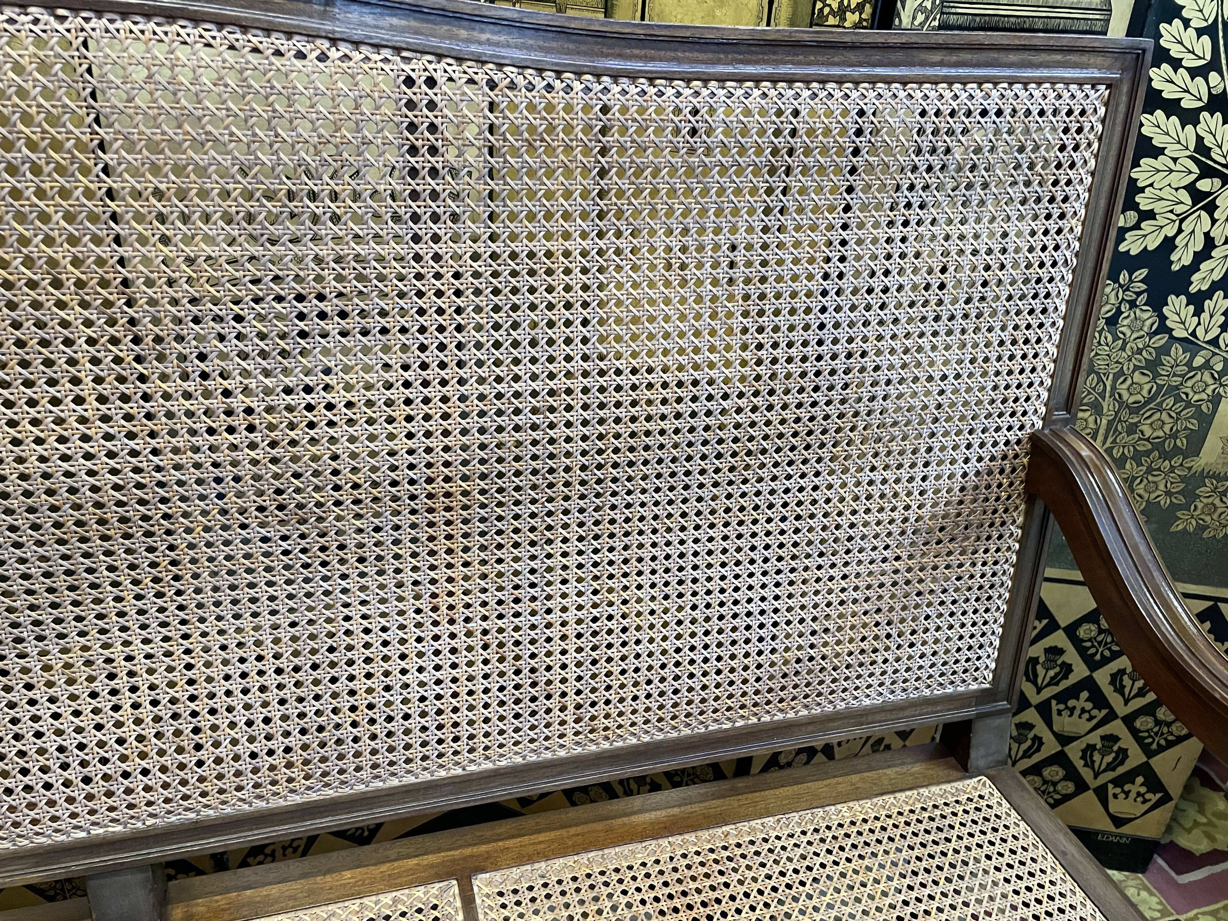 Mahogany billiard bench and canning