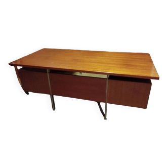 Vintage teak desk by Alain Richard