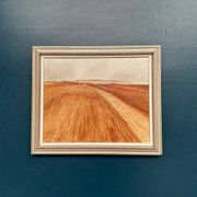 Original Swedish Oil on Canvas - "Rustic Landscape" by Nils Essen - Signed - Vintage and Framed - 42 × 50 cm (16.5" × 19.7")