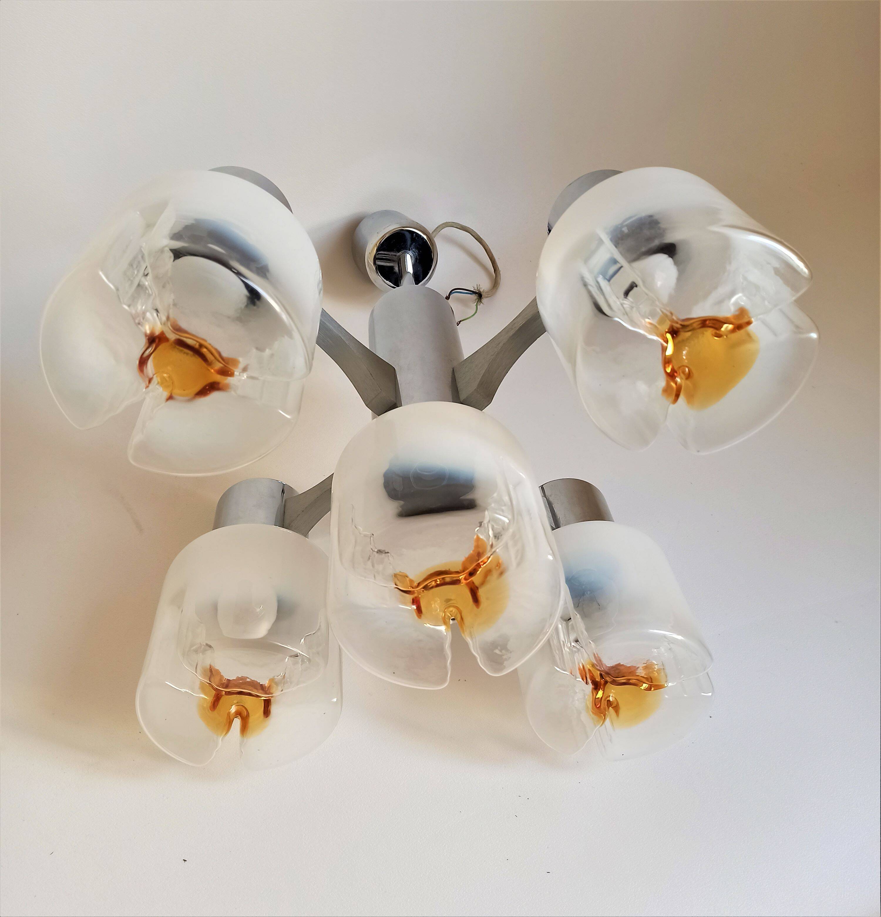 Mazzega Murano chandelier