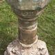 Holy water font on stone column (17th century)