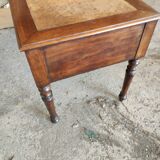 Louis Philippe flat desk in walnut