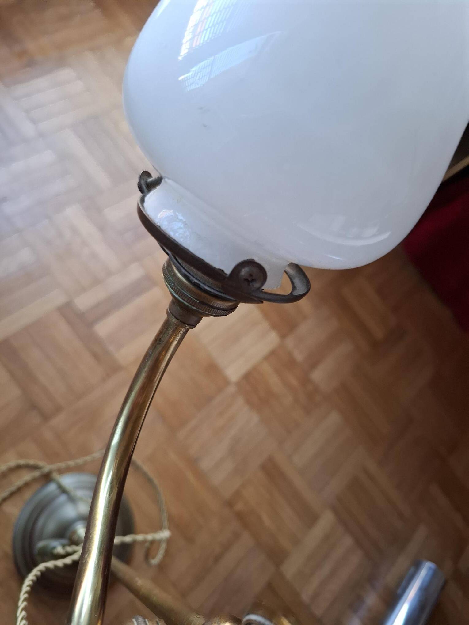 Lampe opaline