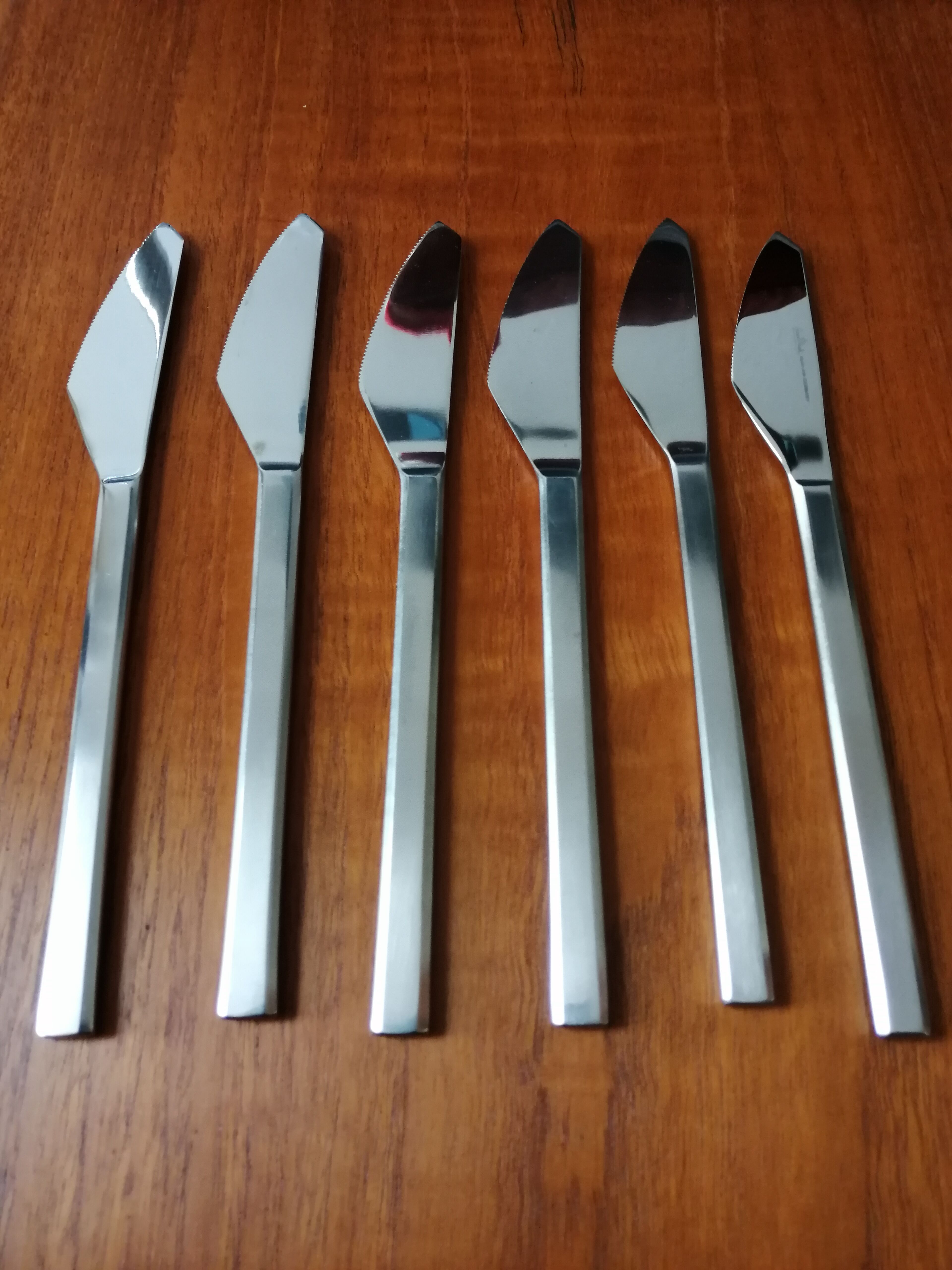 Kontur. Cutlery set 6 pers. Design Helmut Adler for Rosenthal 1954